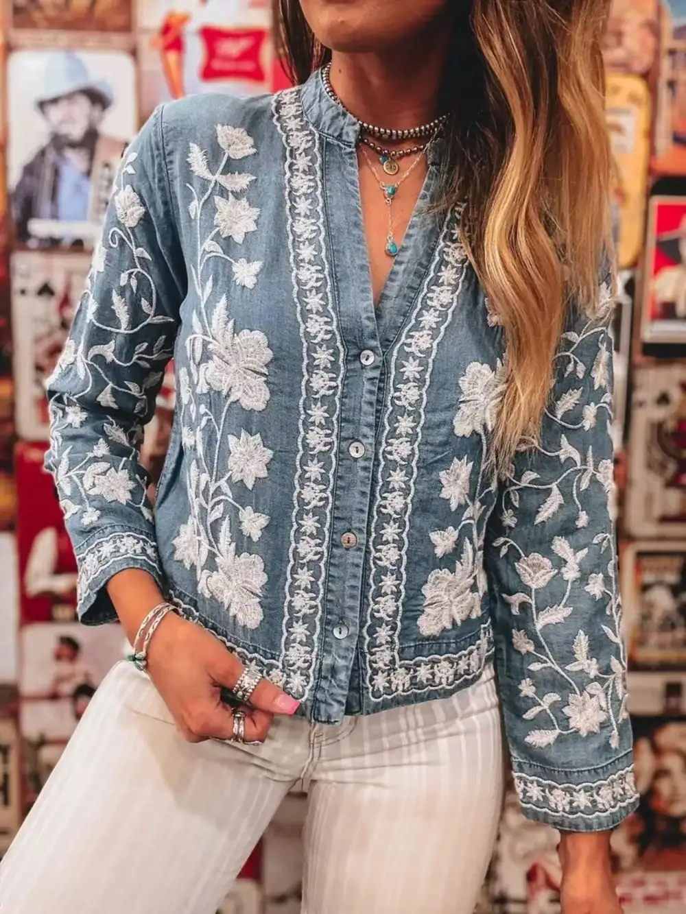 The Embroidered Shirt
