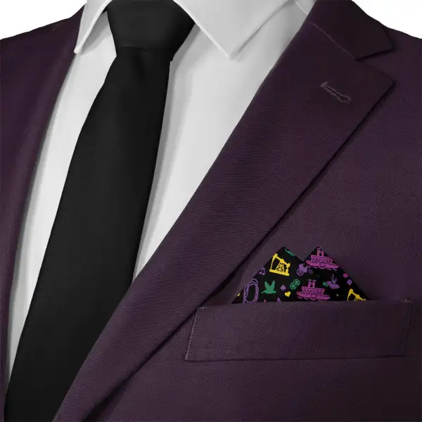 Contemporary Clean Suit Pocket Square