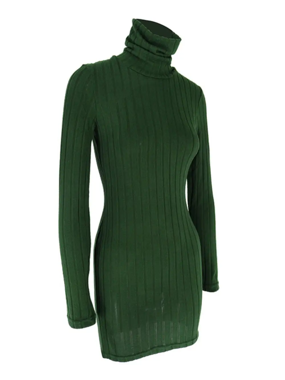 Ribbed Mini Dress