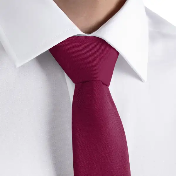 Artful Solid Pattern Necktie