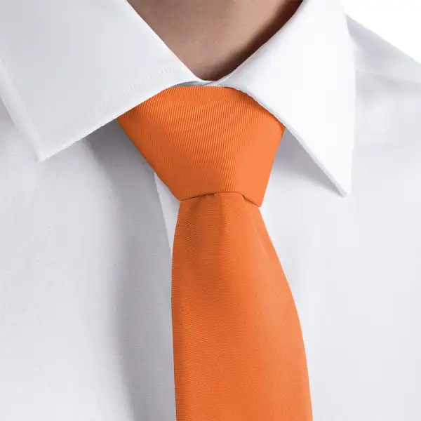 Distinctive Solid Design Necktie