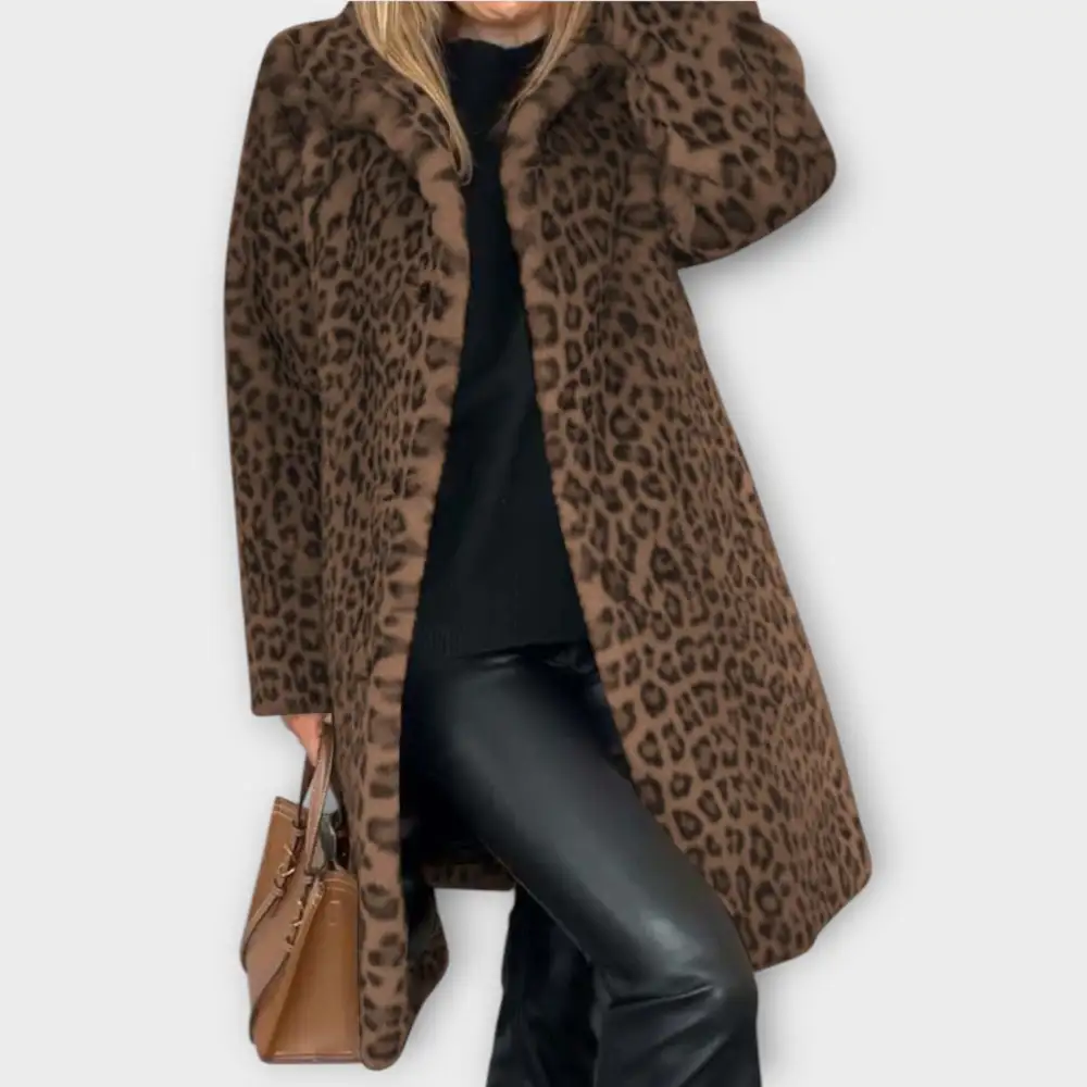 Faux Fur Relaxed Coat