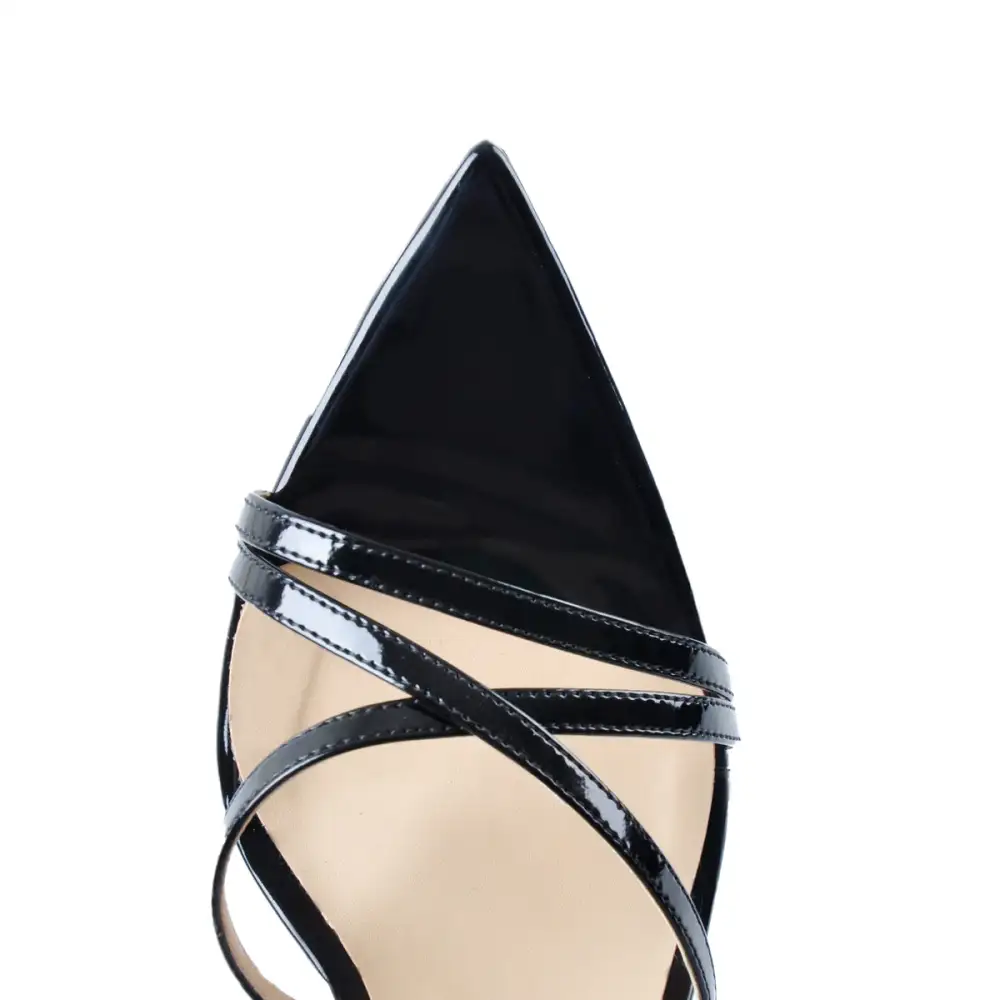 Gladiator Ankle Strap Pointed High Heel Sandals