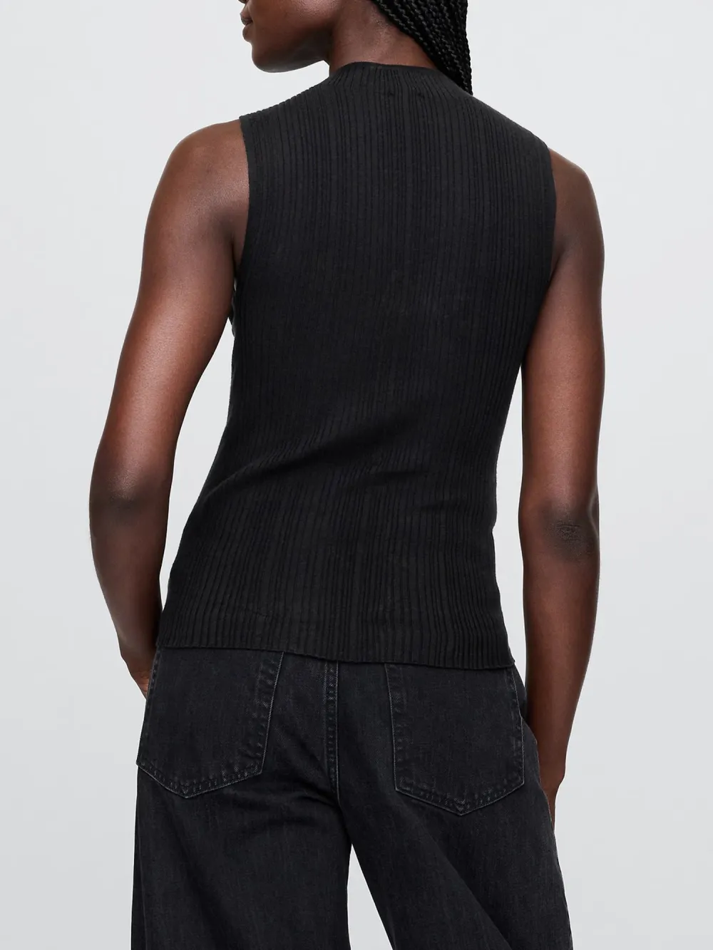 Long Ribbed Vest