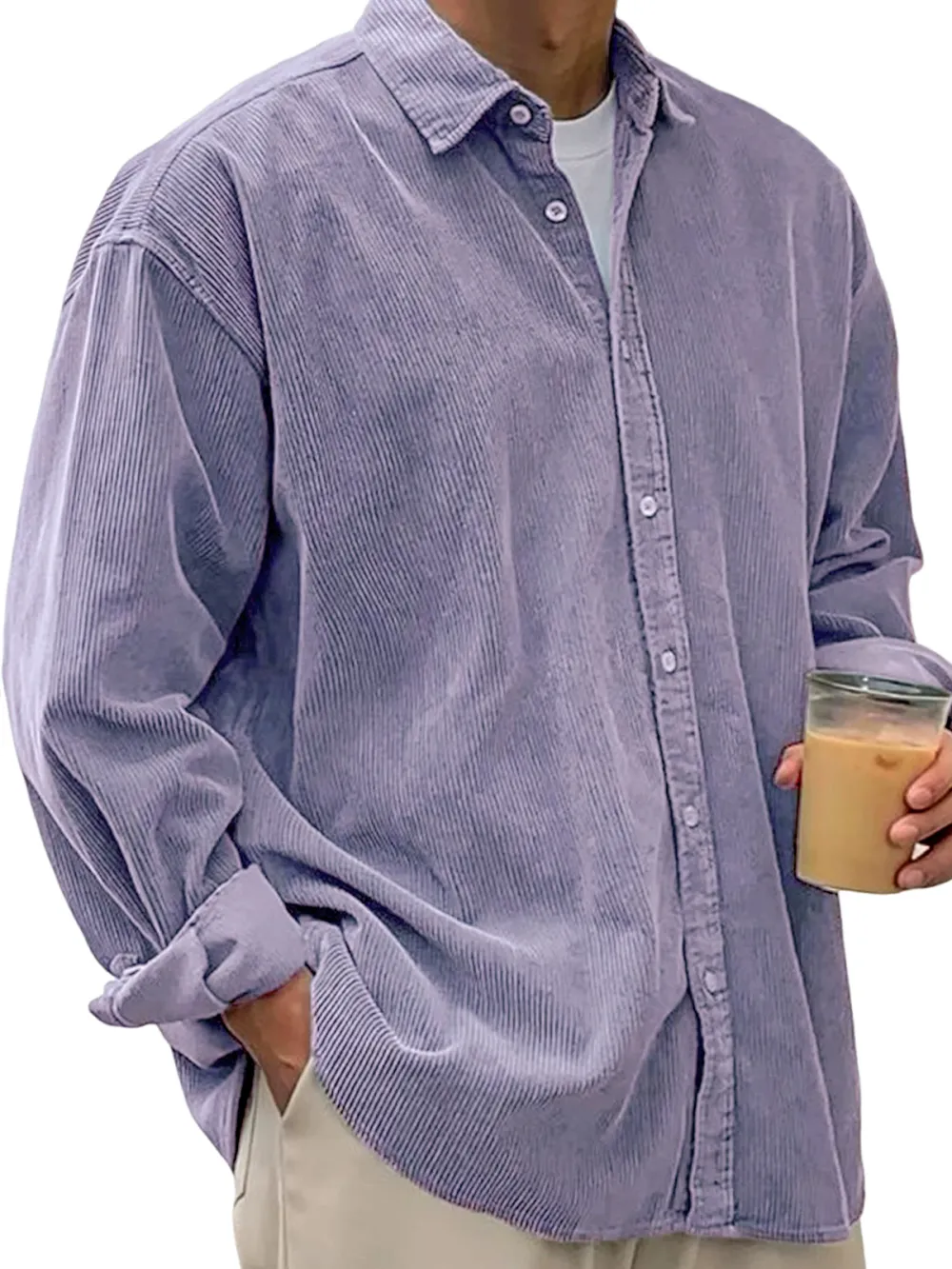 Everyday Corduroy Long Sleeve Shirt