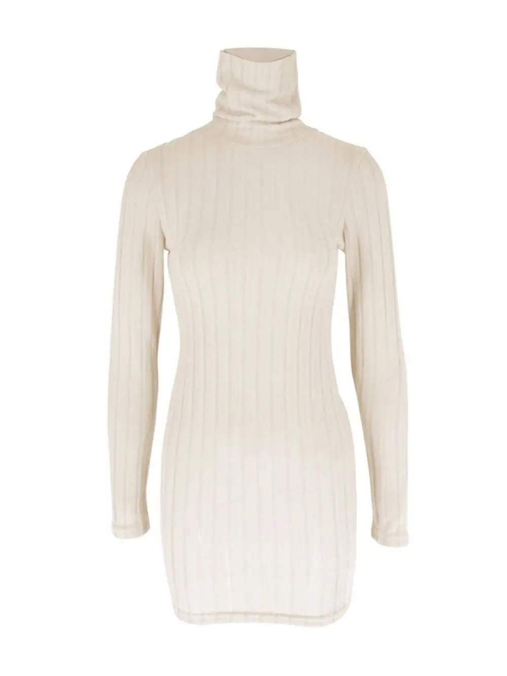 Ribbed Mini Dress