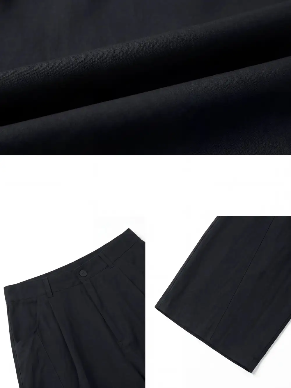 Wide-Cut Bermuda Shorts