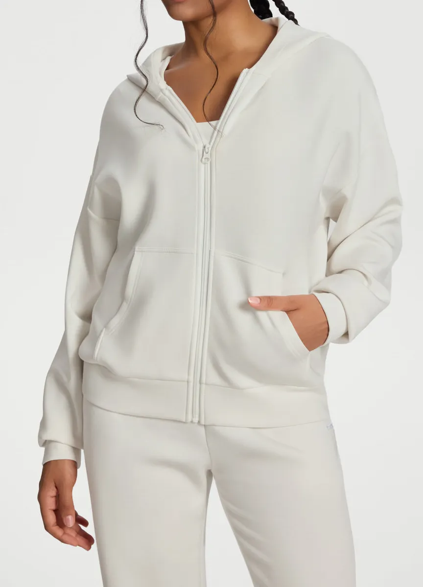 Soft Lounge Oversized Zip-Up Hoodie
