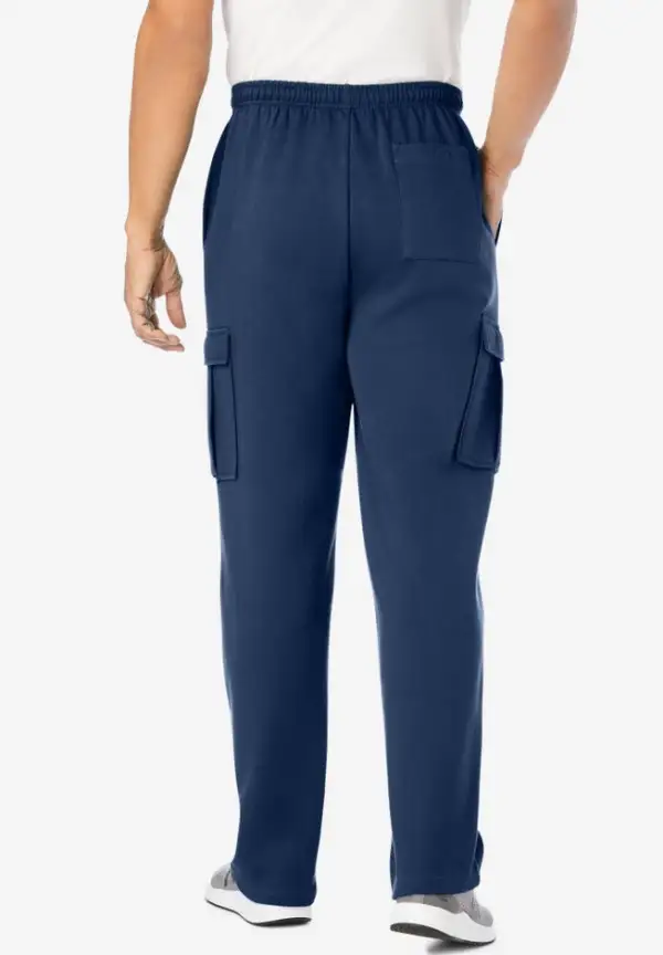 Fleece Cargo Sweatpants