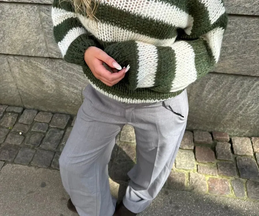 Striped Loose Sweater