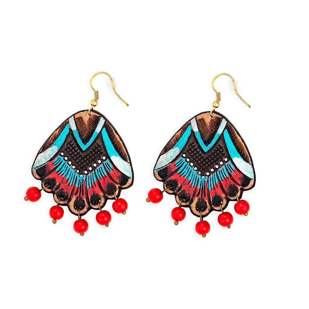 Contemporary Chic Artful Statement Earrings