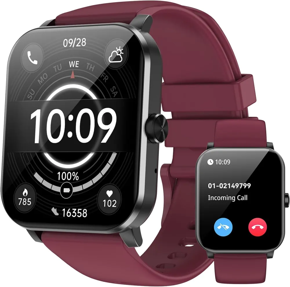 Smart Watch for Women Men, 1.85