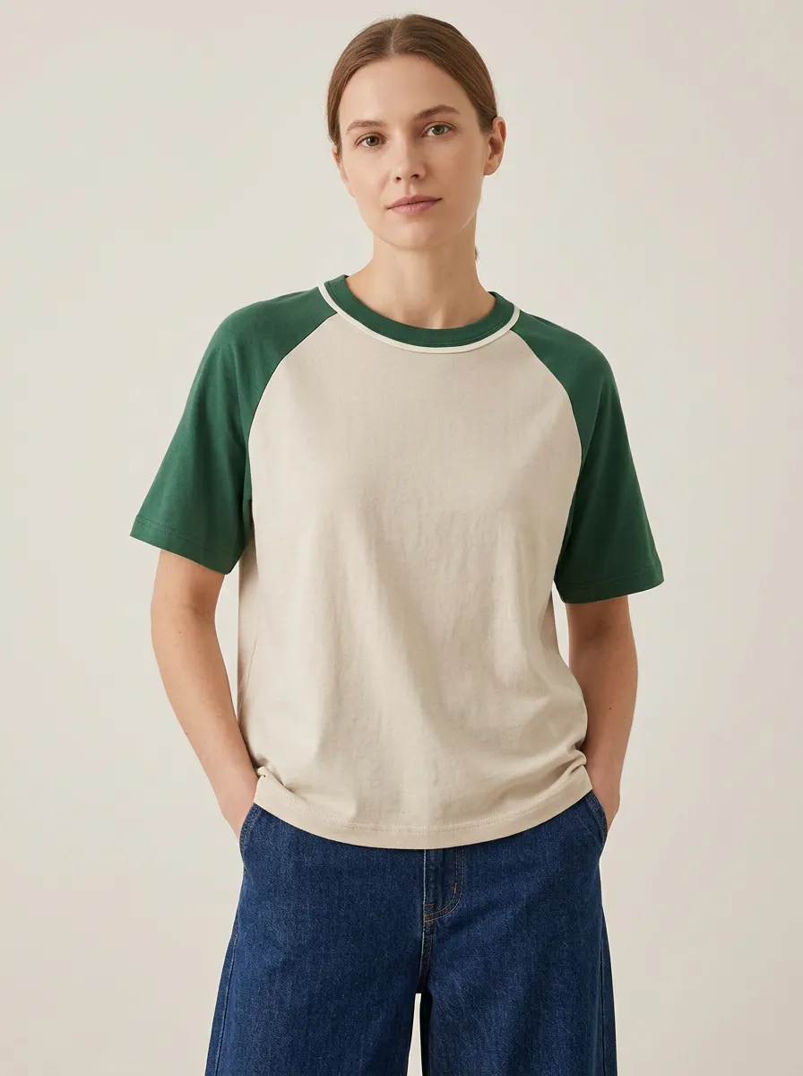 Women's Two-Tone Raglan T-Shirt