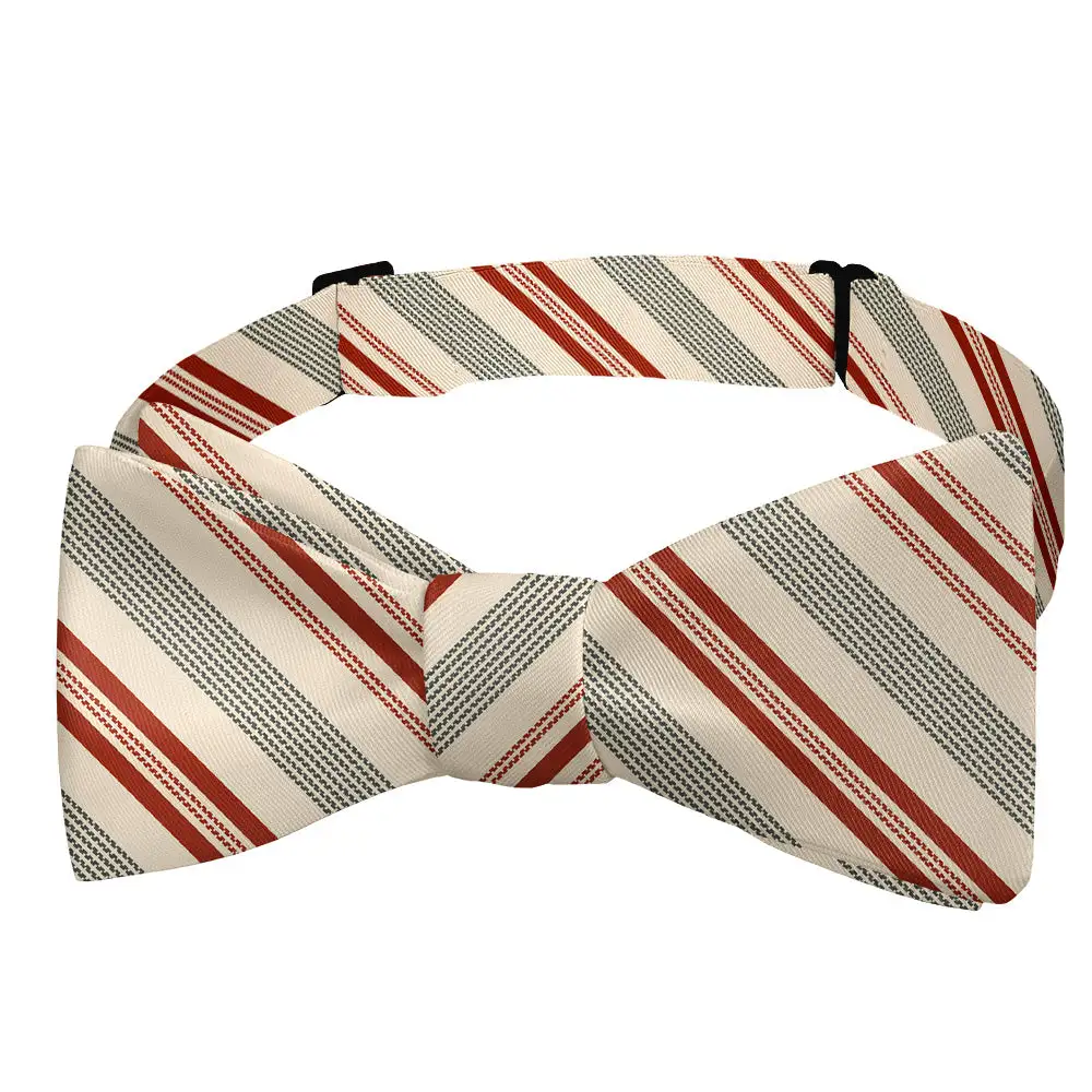 Desert Stripe Motif Bow Tie