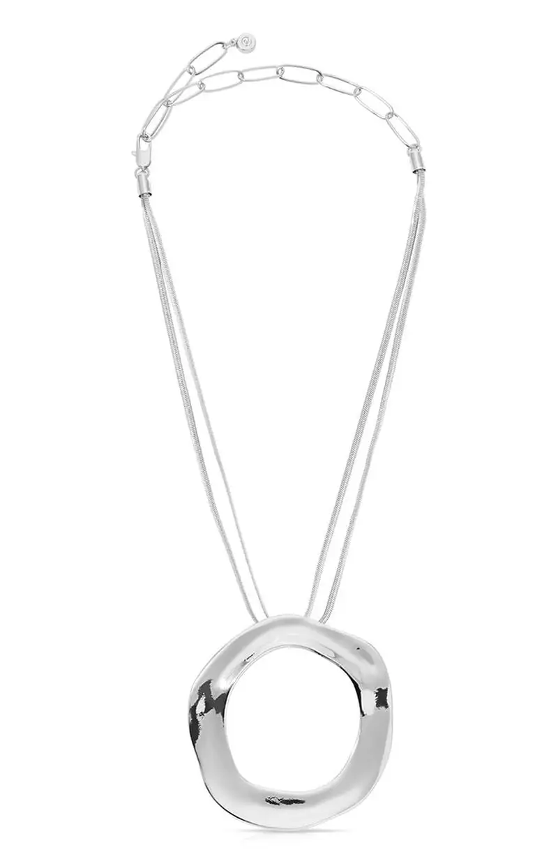 Ettika Open Circle Statement Necklace