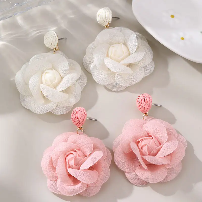 Statement Floral Statement Earrings