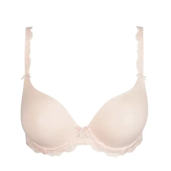 Women's Padded Seamless Leotard Back Adjustable Straps Lace Microfiber Rounded Shape Bra