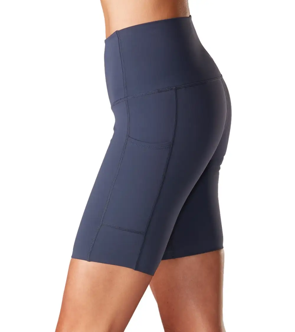 Interior Pocket Stretch Yoga Shorts