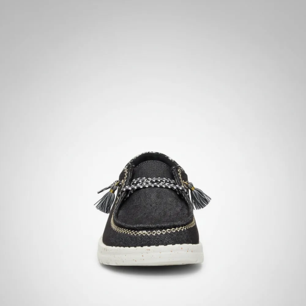 Funk Embroidered Floral Casual Shoes For Women