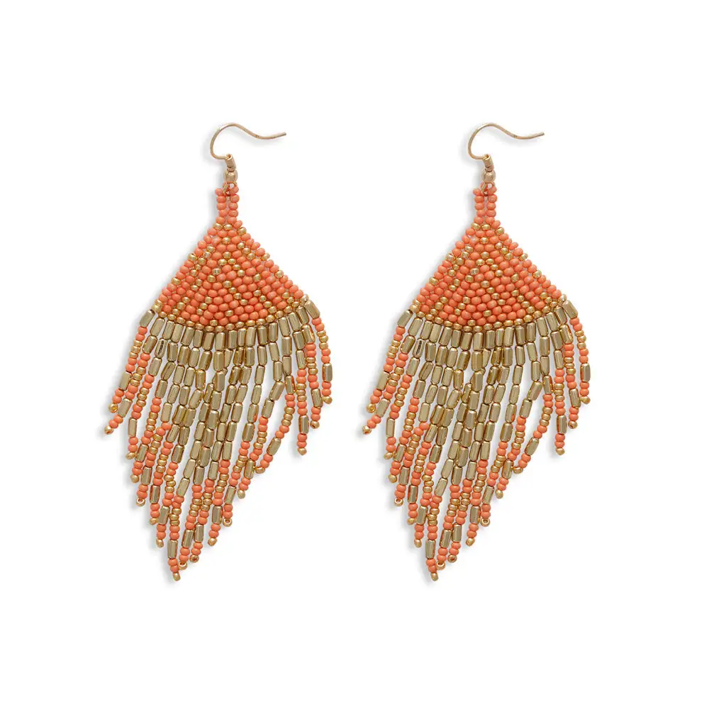 Detailed Artistic Artful Statement Earrings