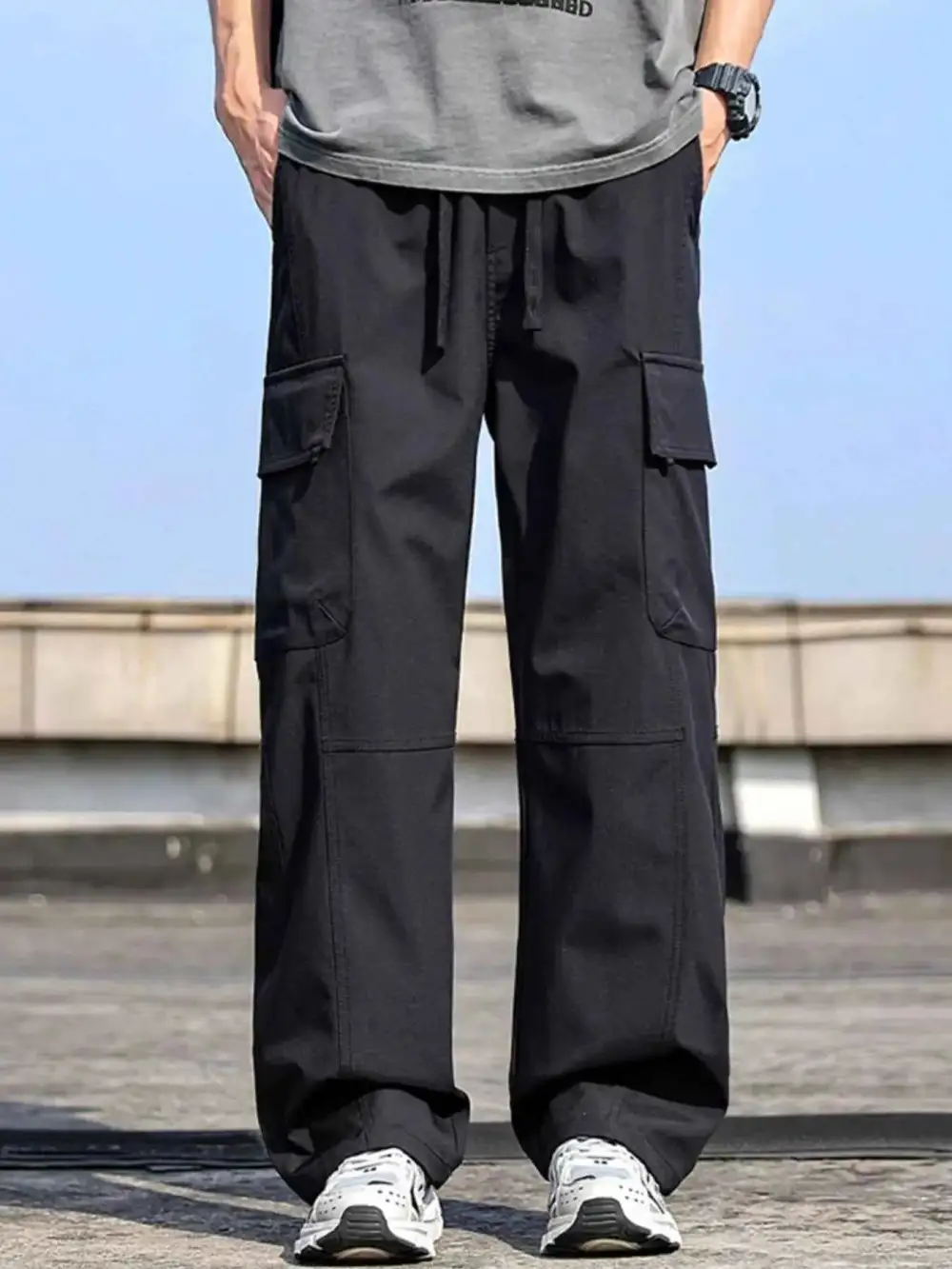 Everyday Cargo Wide Leg Pants