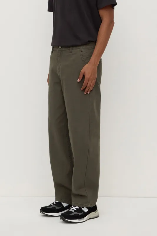 Moss Cotton Carpenter Pants