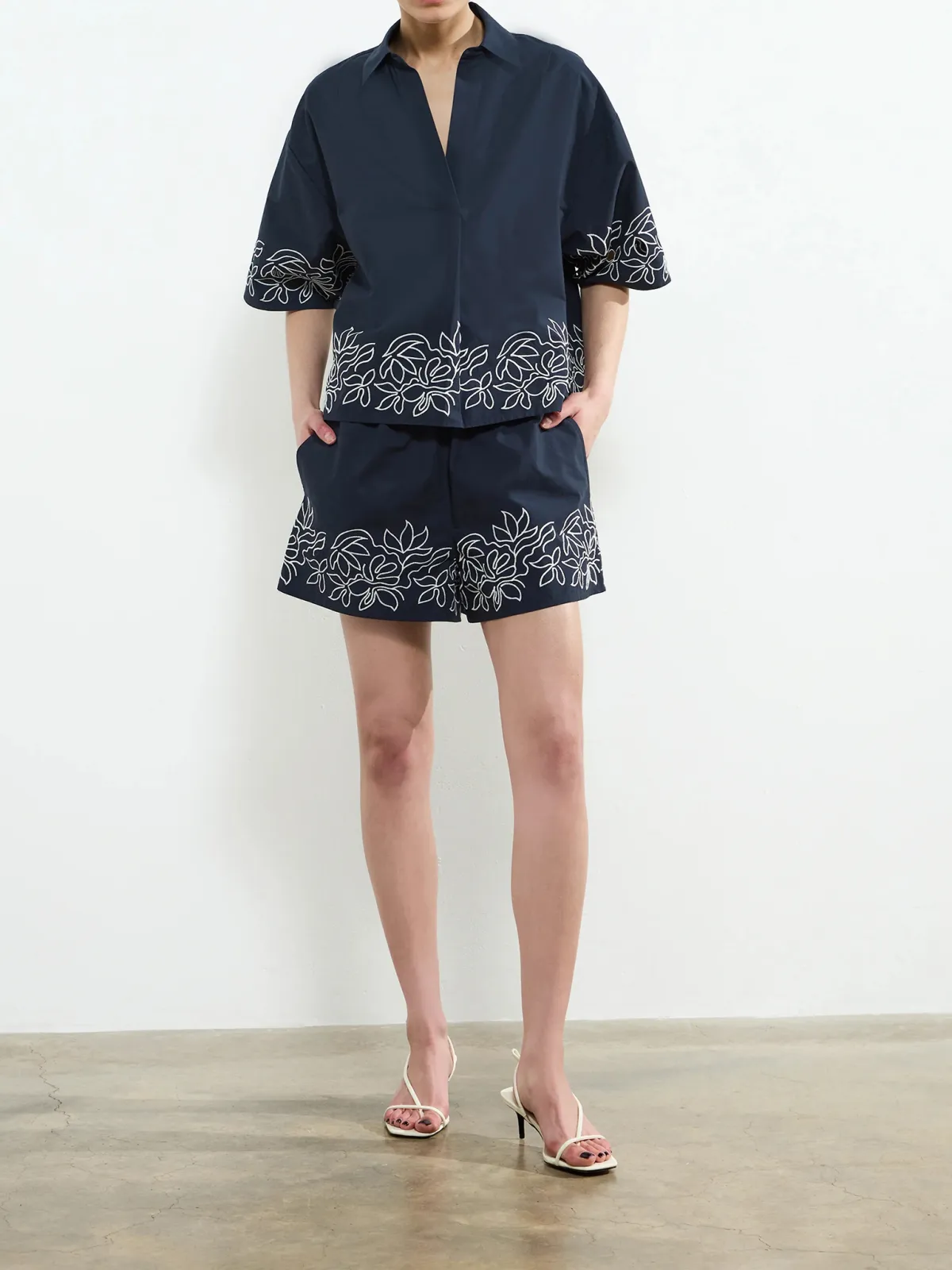 Casual Lazy Style High Waist Shorts