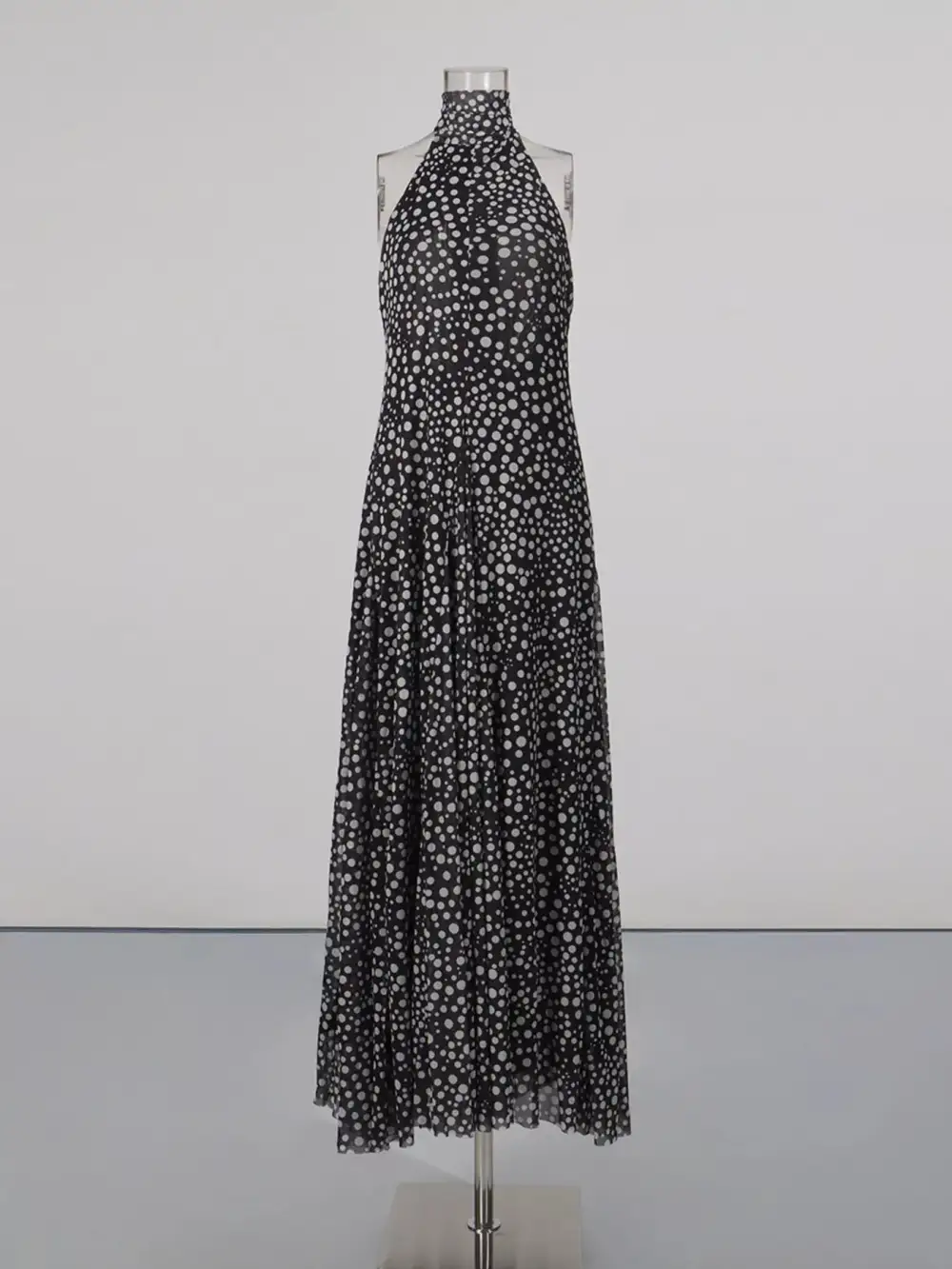 Polka Dot Maxi Dress