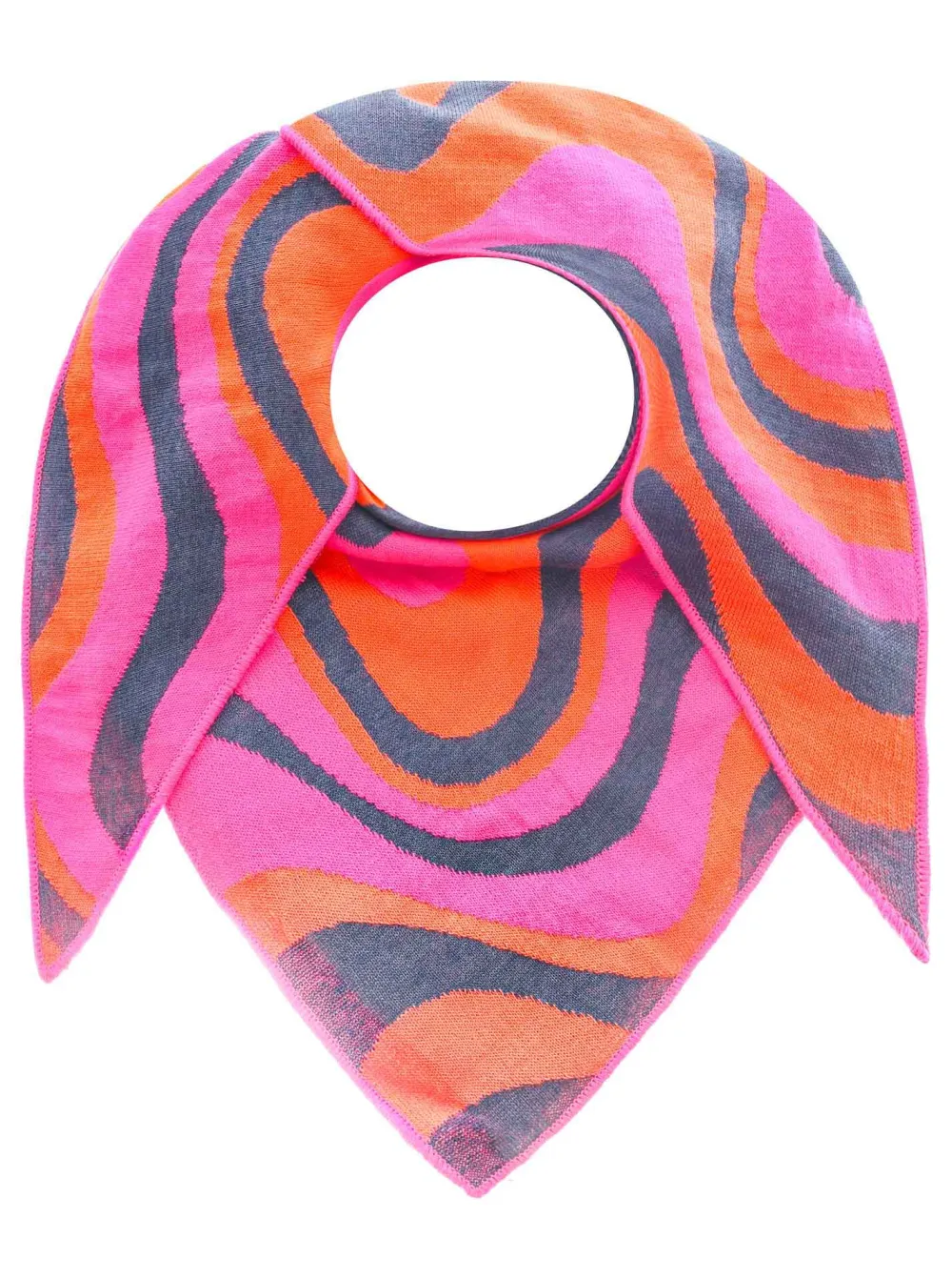 Classic Casual Cotton Wool Heart Pattern Fashion Scarf