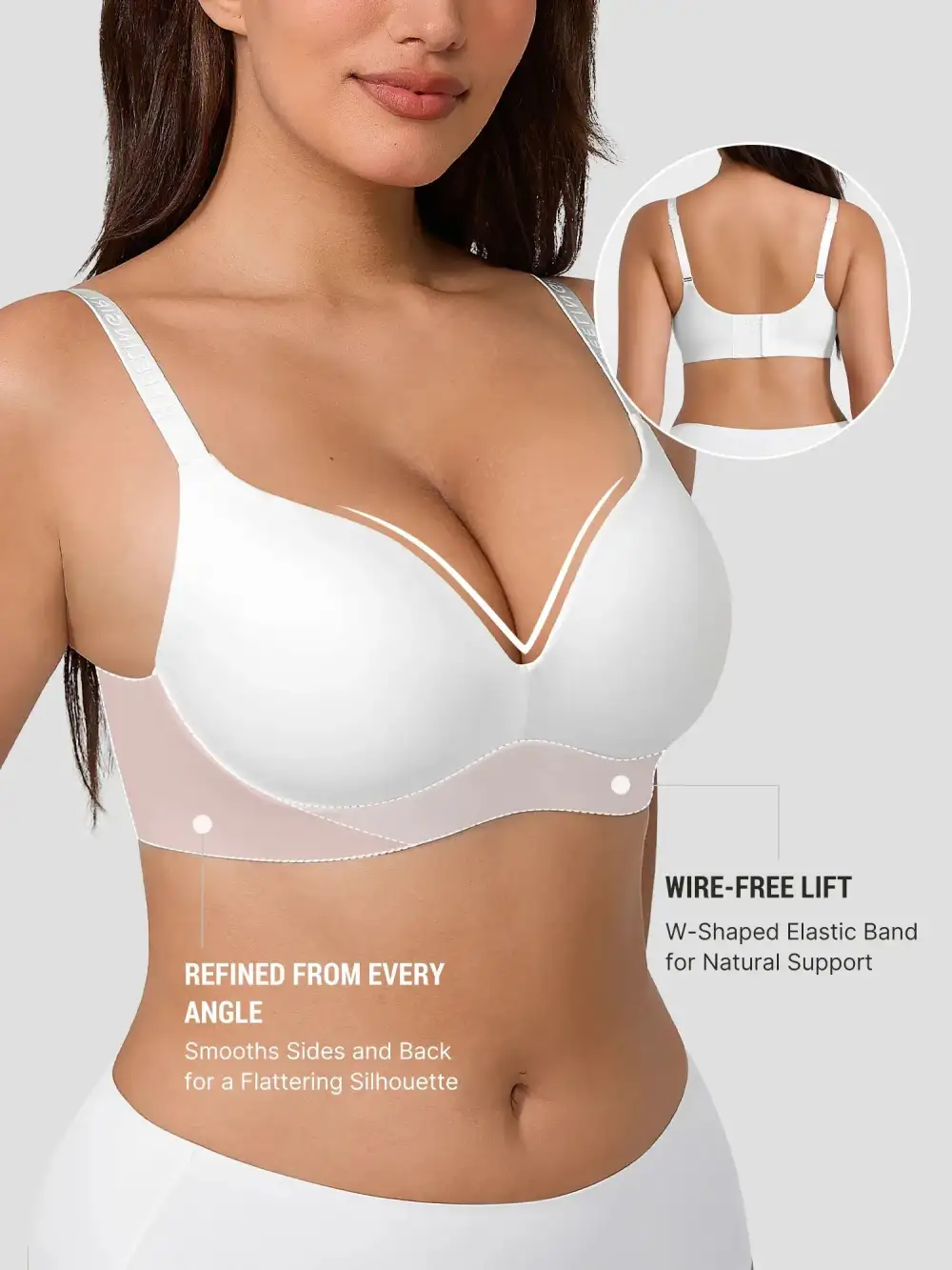 Wireless Lift Support Bra