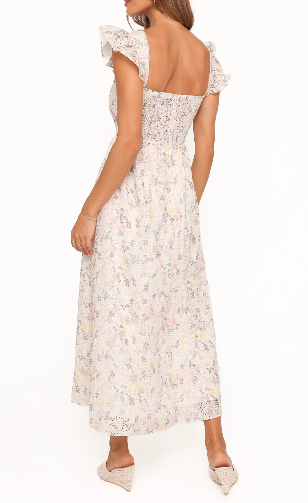 Short Sleeve Midi Dress