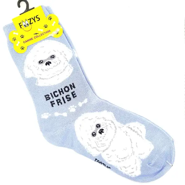 Unisex Fluffy Dog Crew Socks