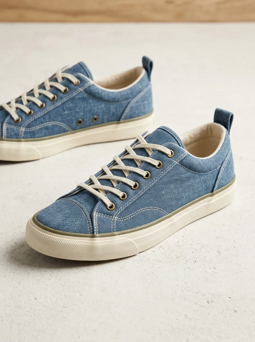 Relaxed Graphic Fit Men's Canvas Shoes