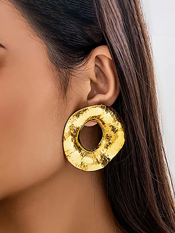 Balanced Pearl-Inspired Drop Earrings