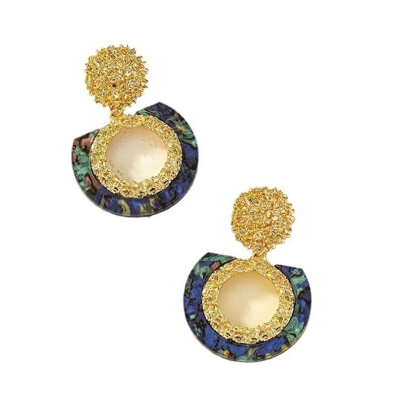 Minimal Acrylic Statement Earrings