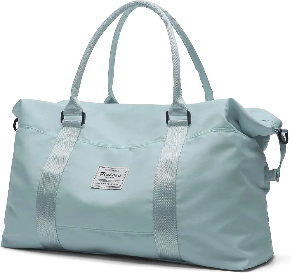 Travel Duffel Bag, Carry On Overnight Weekender Bags for Women