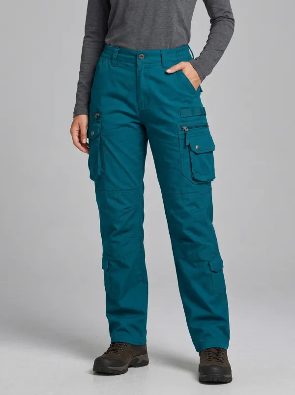 Tactical Outdoor Multi-Pocket Olive Cargo Pants