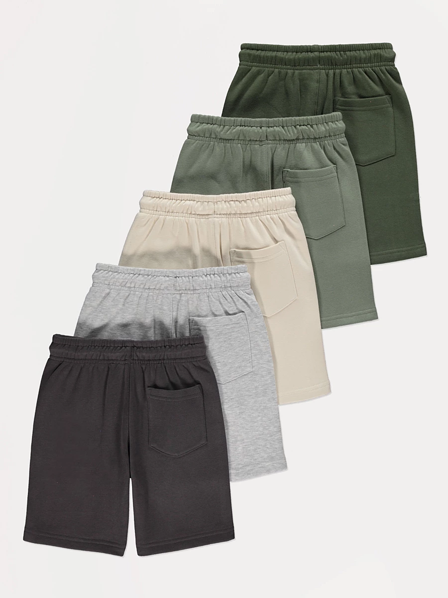 Jersey Jogger Shorts 5 Pack detail 2