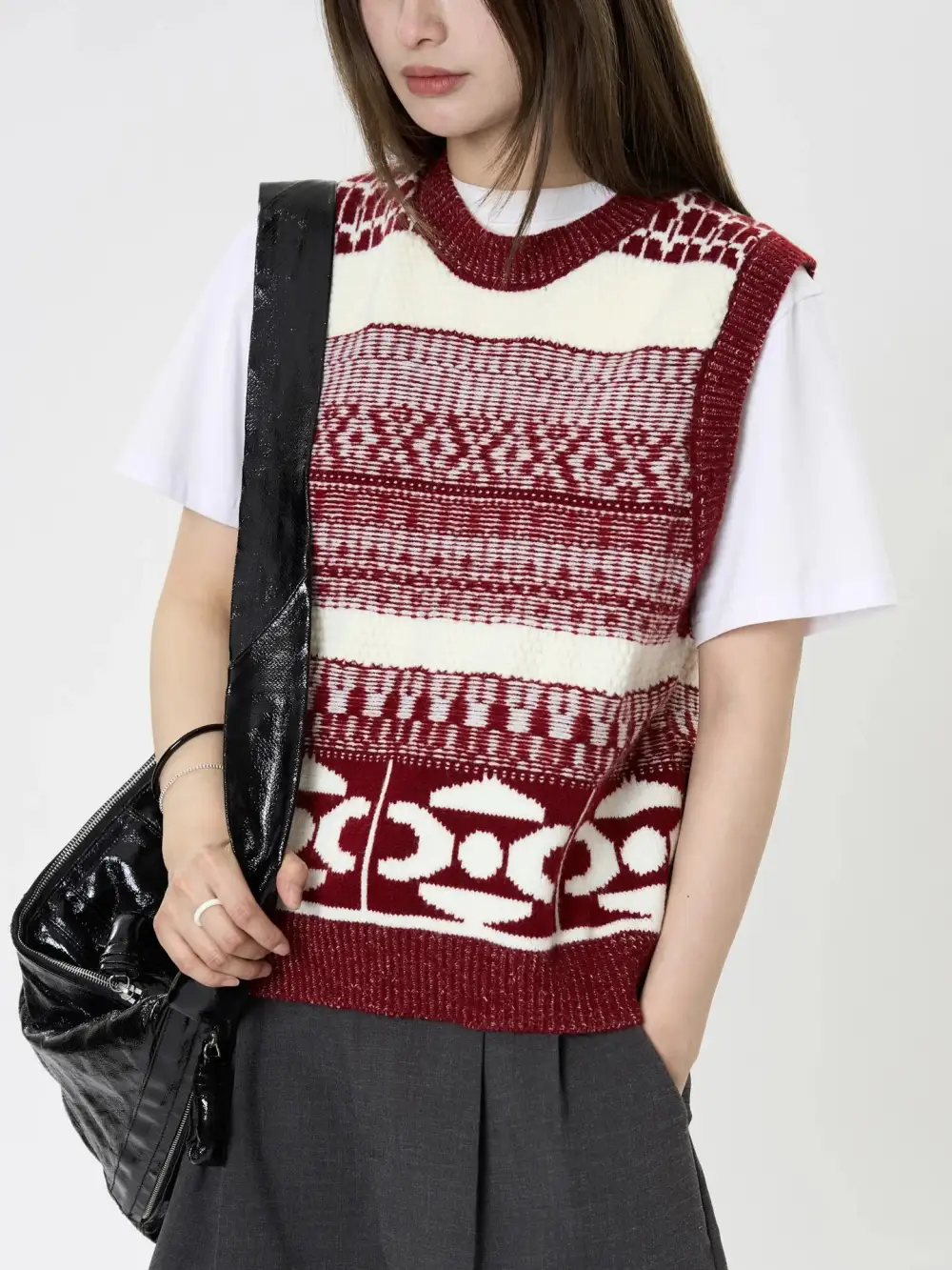 Womens Geometric Pattern Sleeveless