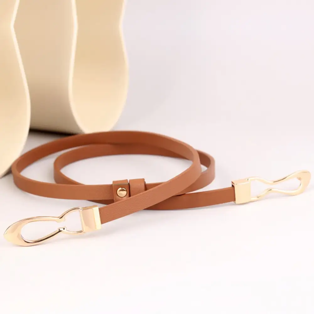 Understated Slim Profile Buckle Belt