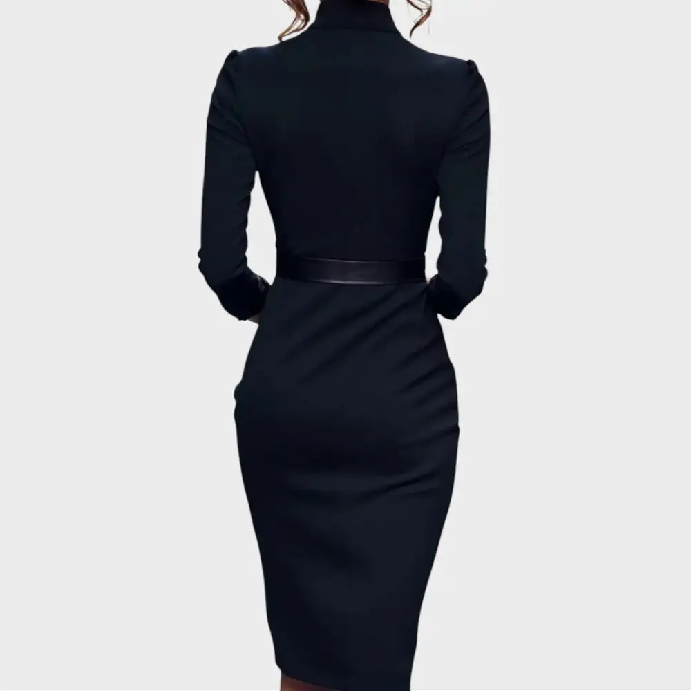 Relaxed Belted Everyday Midi Dress
