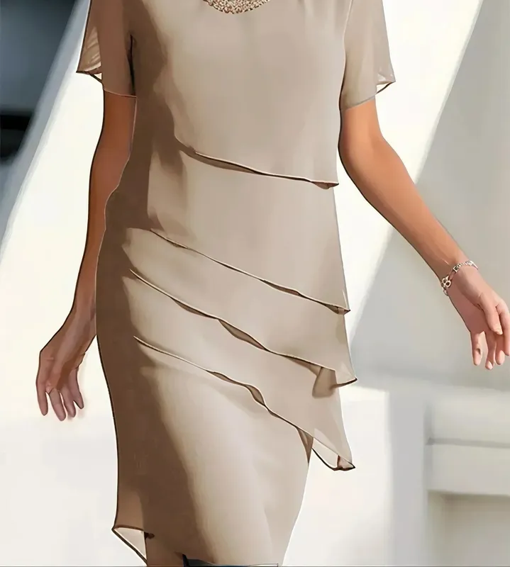 Elegant Chiffon Dress