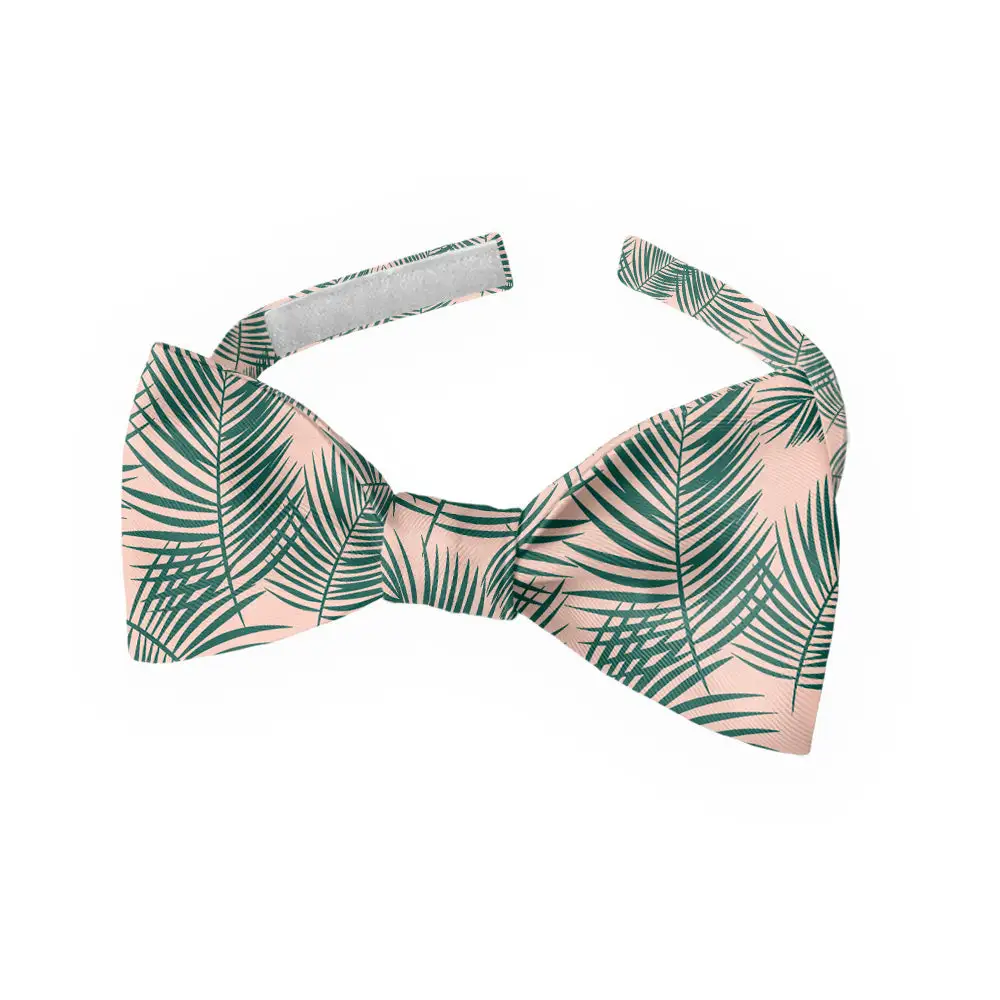 Palm Leaves Pattern Bow Tie