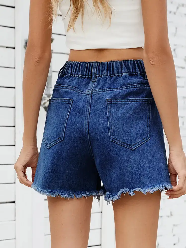 Slimming Denim Shorts