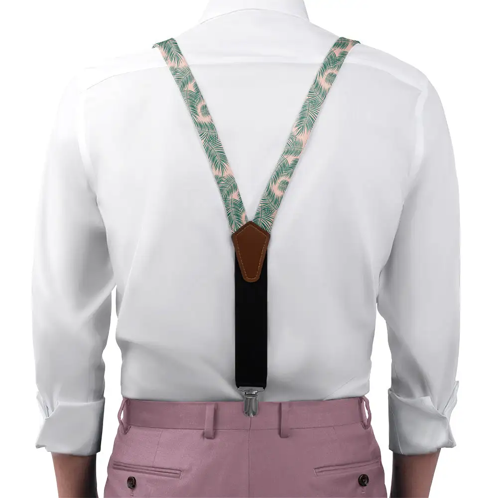 Palm Leaves Theme Suspenders