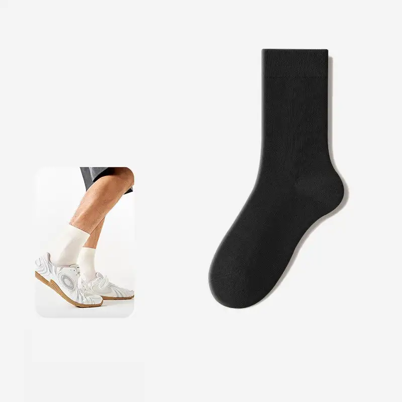 Pure Cotton Comfort Crew Socks