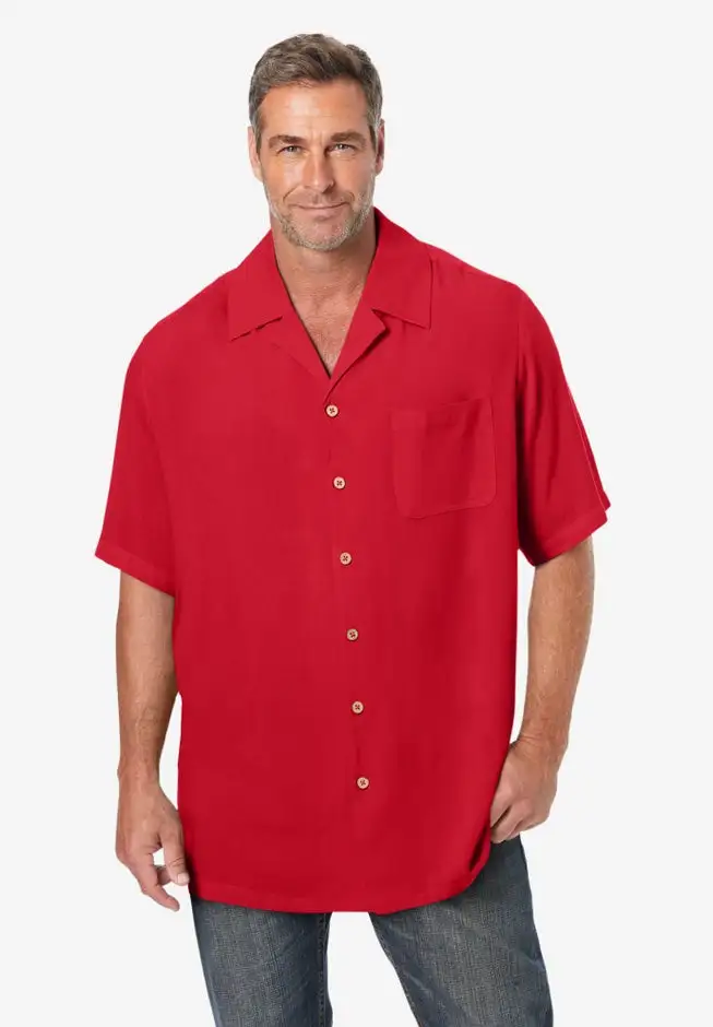 KS Island Solid Camp Shirt