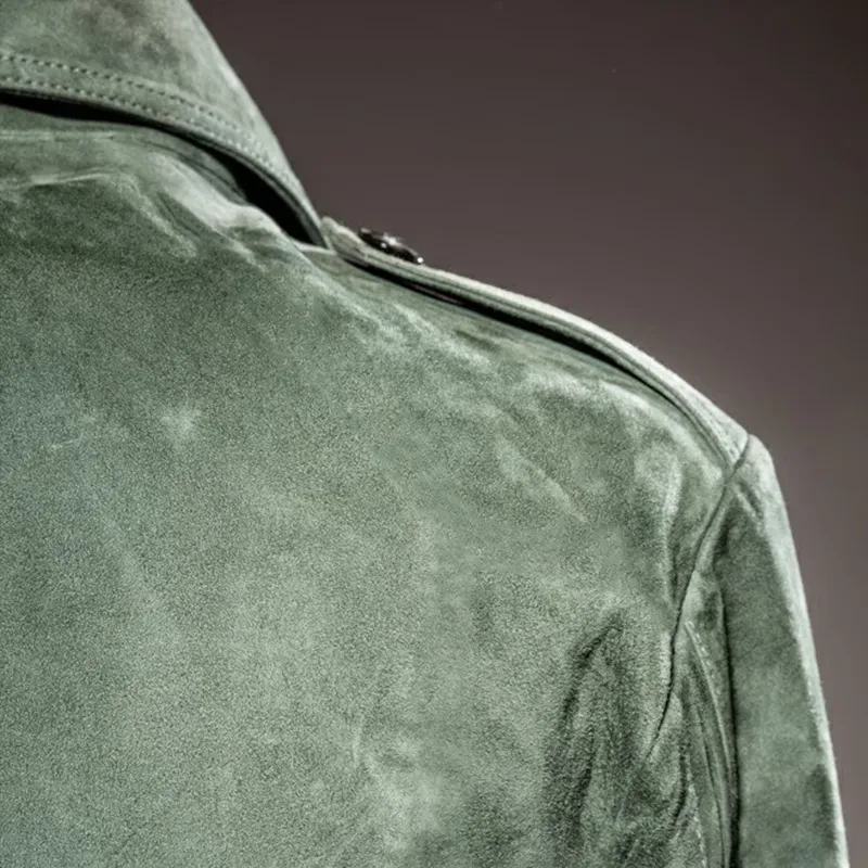 Textured Suede Jacket