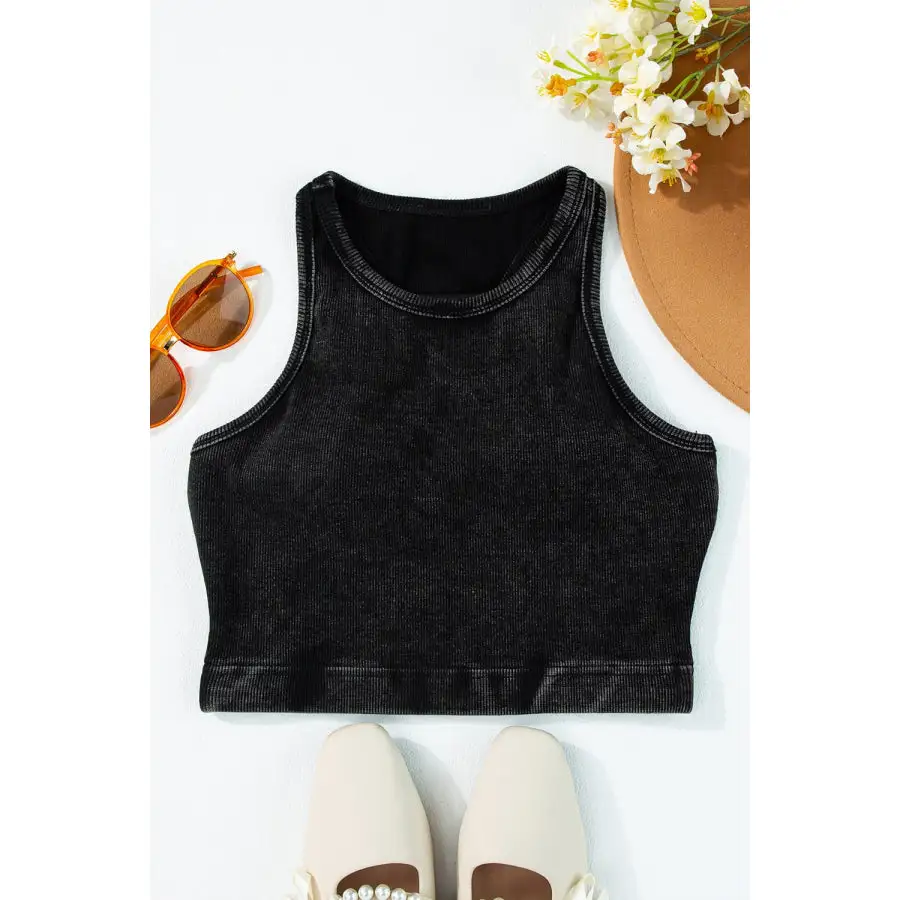 Round Neck Racerback Tank