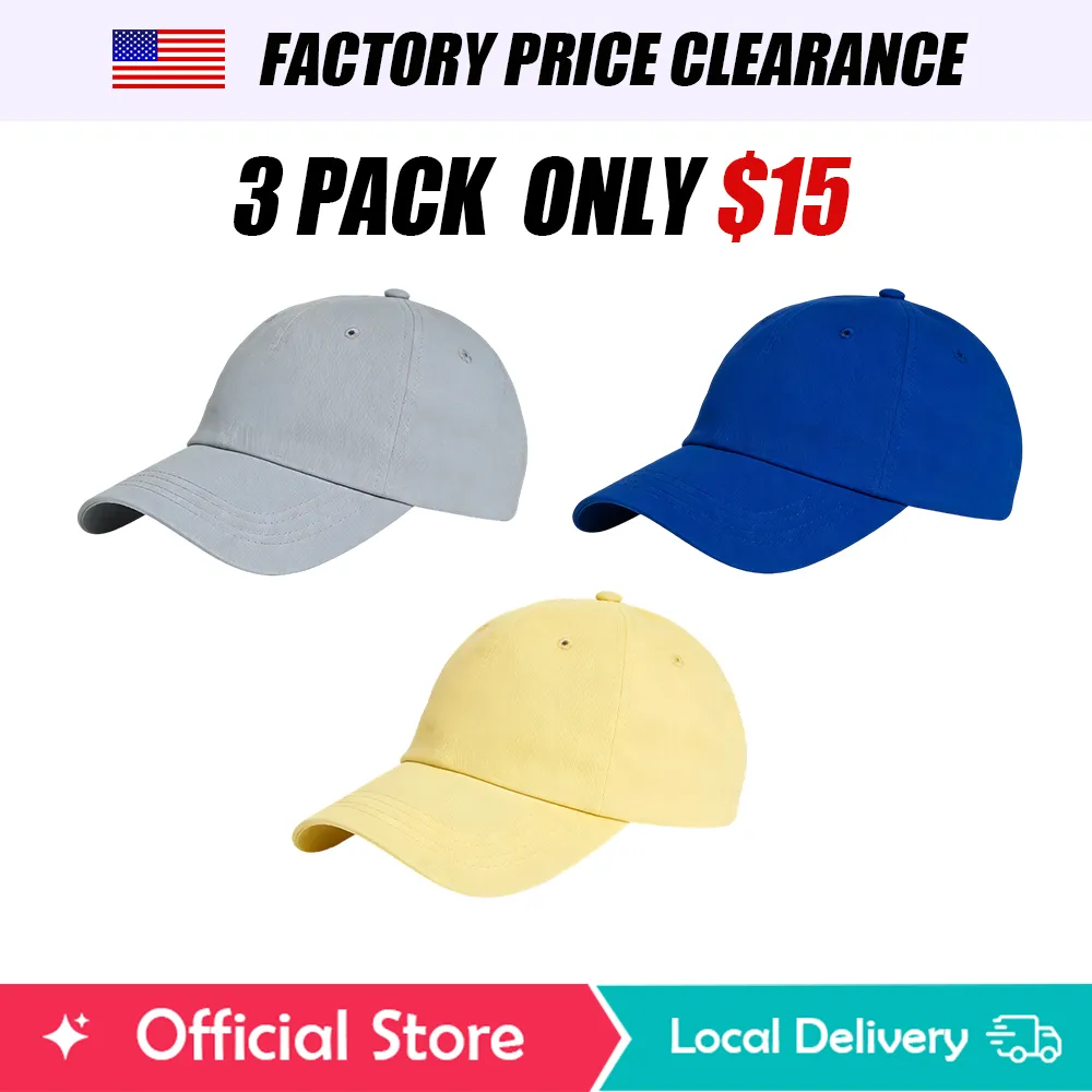 3 PACK Off-Duty Cap